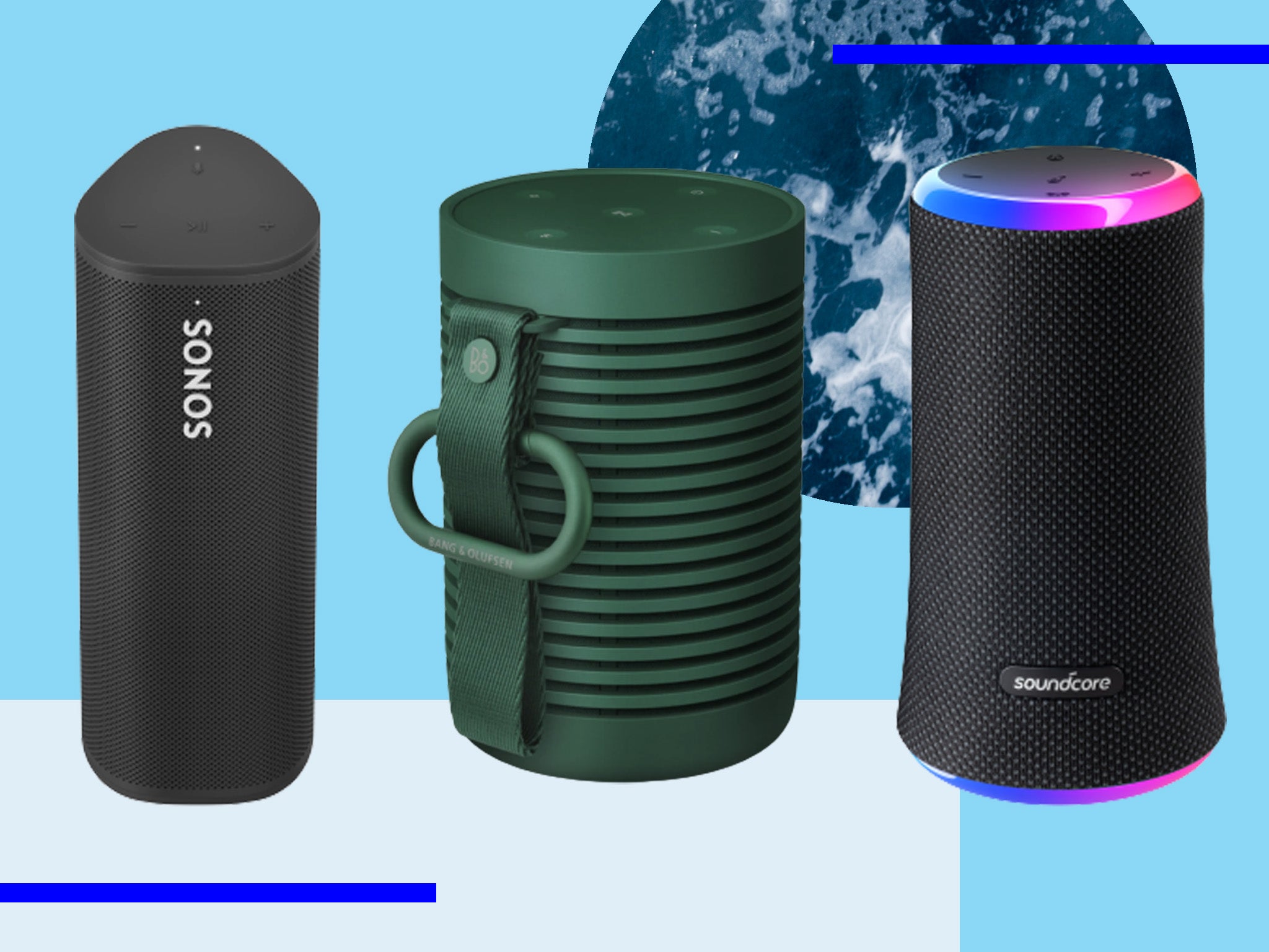 Water store bluetooth speaker